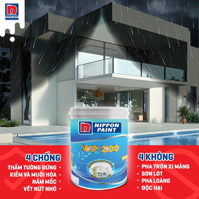 Top những thương hiệu sơn chống thấm cao cấp hiện nay